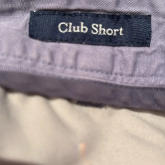 Vineyard Vines Men's Club Shorts Periwinkle Flat Front Size 34 - Picture 13 of 14